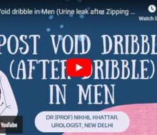 Urine leak after Zipping up